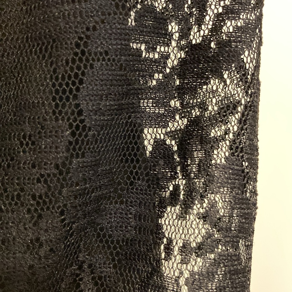 NWT - I.N.C. International Concepts Black Lace Sleeveless Halter Blouse - Sz PM - Picture 14 of 16
